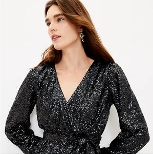 LOFT Sequin dress, size 4